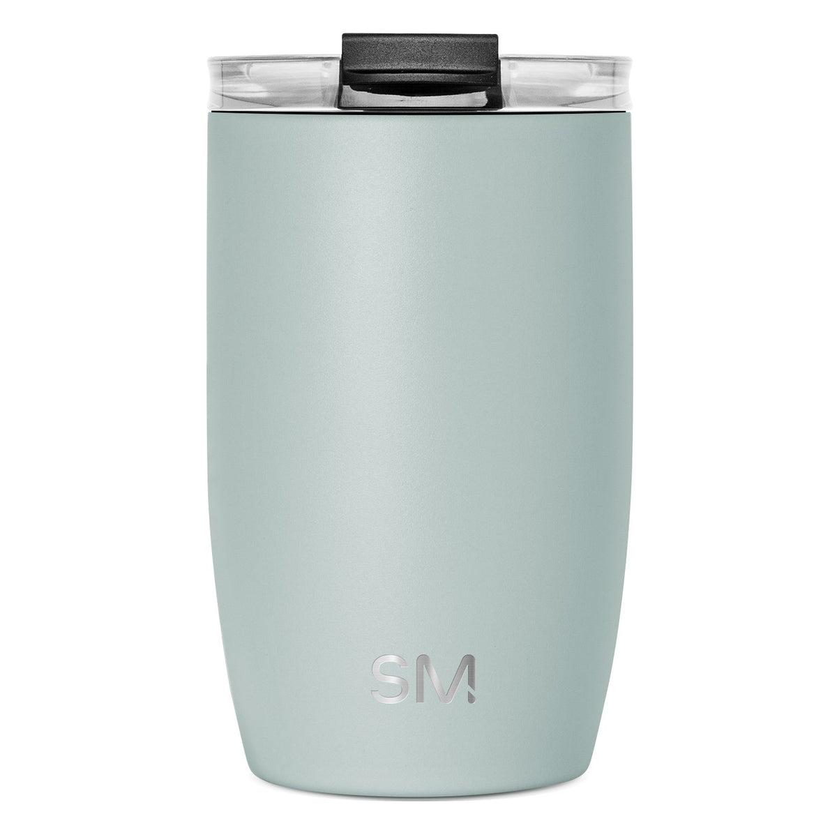 Sage green Simple Modern tumbler on white background